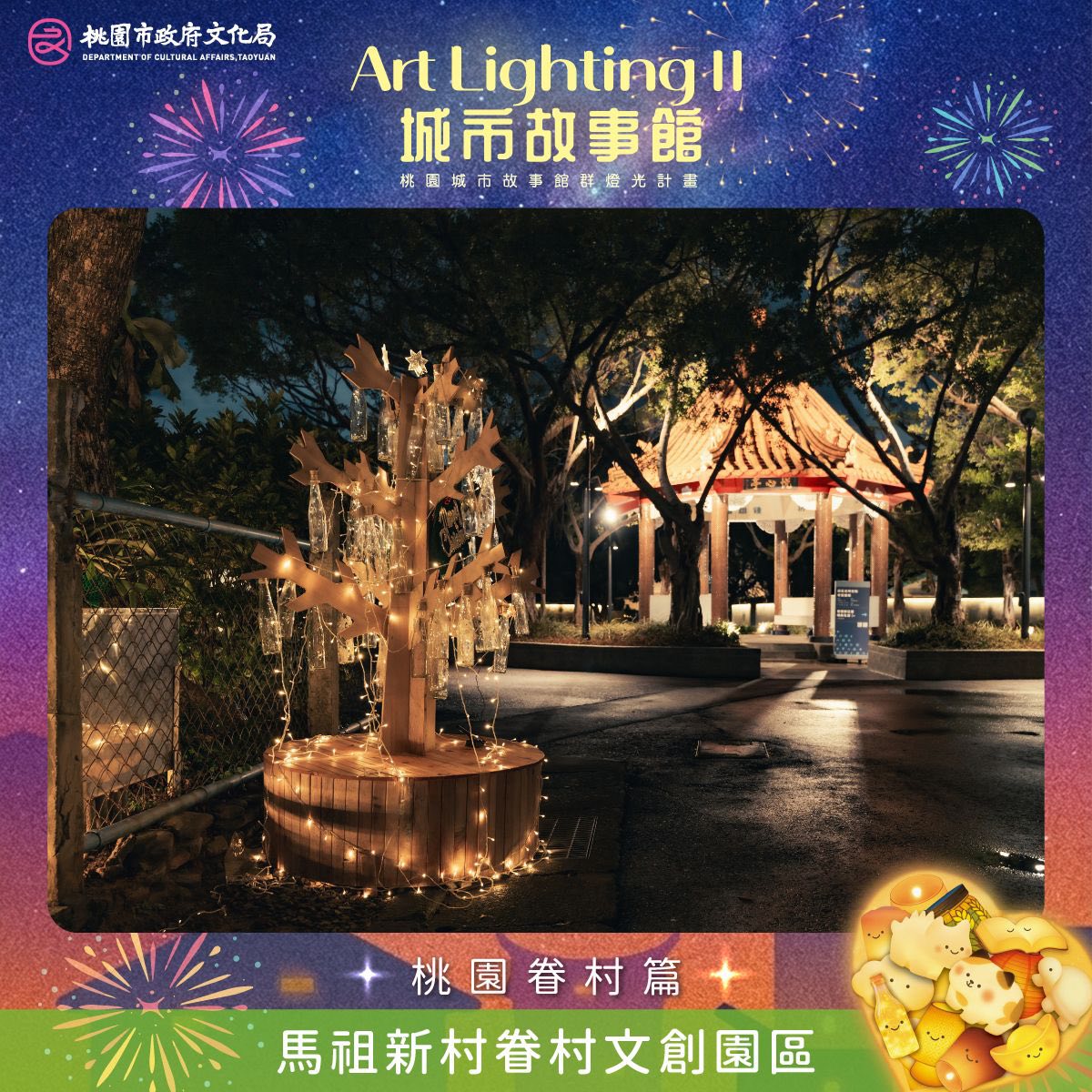 Read more about the article Art Lighting II 城市故事館群燈光計畫